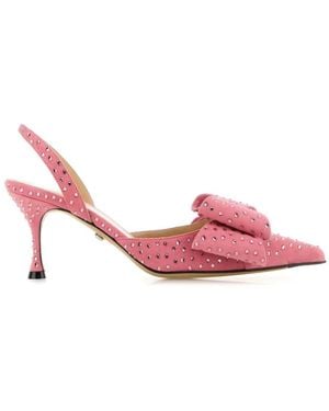 Mach & Mach Court Shoes - Pink