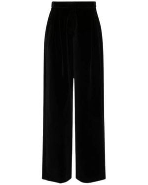 Max Mara Wide Trousers - Negro