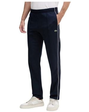 Lacoste Paris Piqué Sweatpants - Blauw