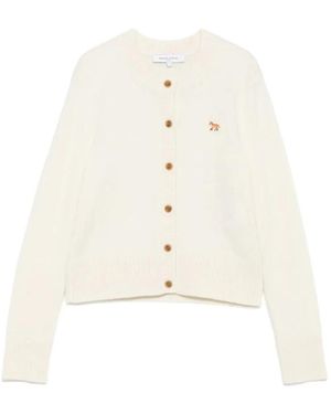 Maison Kitsuné Cardigans - Bianco