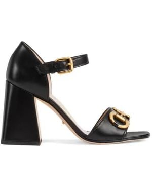 Gucci High Heel Sandals - Black