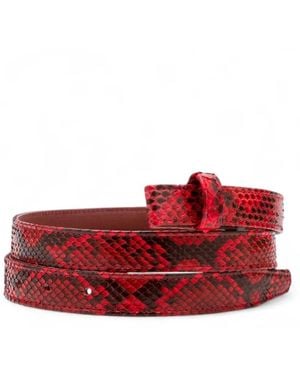 Claris Virot Belts - Rojo