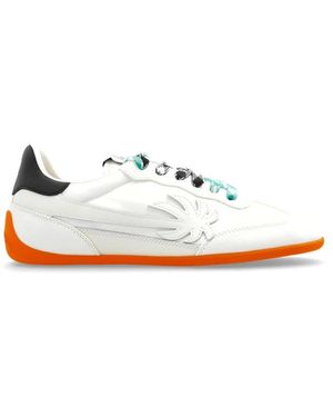Palm Angels Sports Sneakers Mit Logo - Weiß