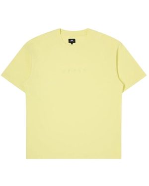 Edwin Katakana Embroidery T-Shirt - Gelb