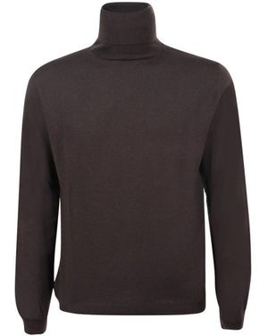 Zanone Rollkragenpullover - Schwarz