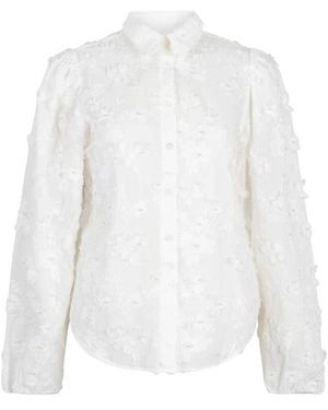 Aaiko Lien Beads Co 522 Blouse - Wit