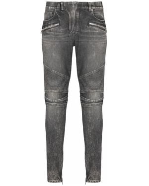 Balmain Slim-Fit Jeans - Gris