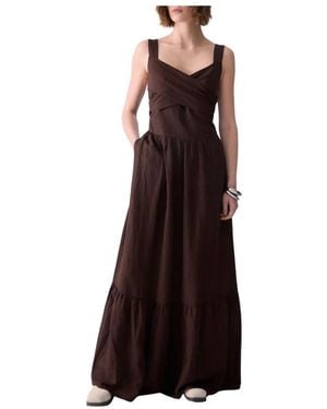 Liu Jo Maxi Dresses - Brown