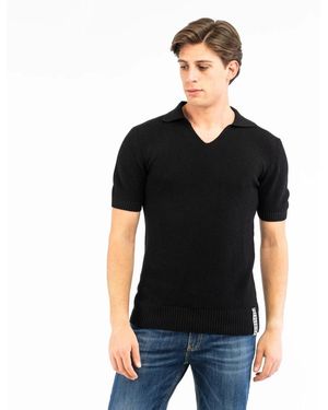 Bikkembergs Polo Shirts - Black