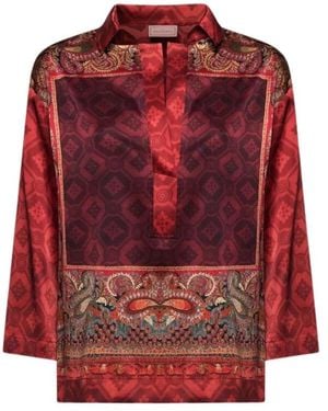 Pierre Louis Mascia Blouses - Red