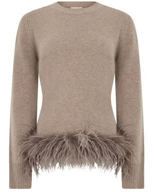 P.A.R.O.S.H. Round-Neck Knitwear - Marrón