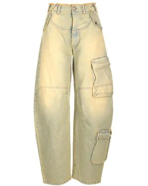 DARKPARK Loose Fit Jeans - Yellow
