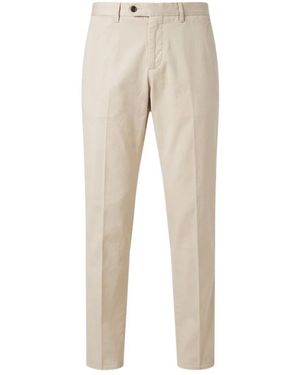 PT Torino Broeken ,Slim Chino Broek - Naturel