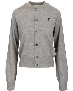 Ami Paris Cardigans - Gris
