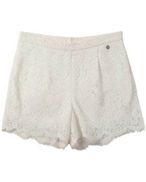 Silvian Heach Short Shorts - Blanco