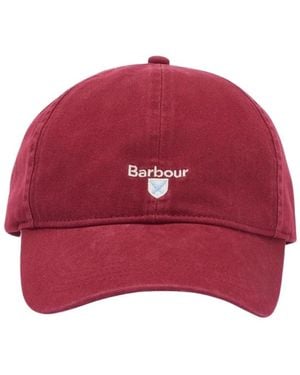 Barbour Caps - Red