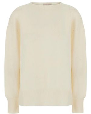 Semicouture Truien & Vesten ,Wit ,Wol Candy Sweater