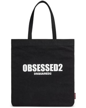 DSquared² Tote Bags - Negro