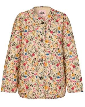 Lolly's Laundry Jassen ,Veelkleurig ,Katoen Tristy Ll Jacket Ls - Bruin