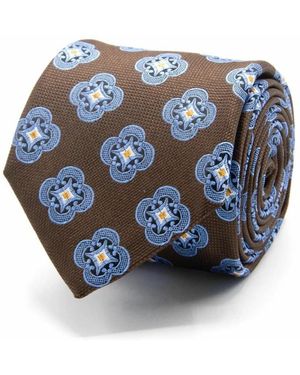 Gents Krawatte Mit Muster - Blau