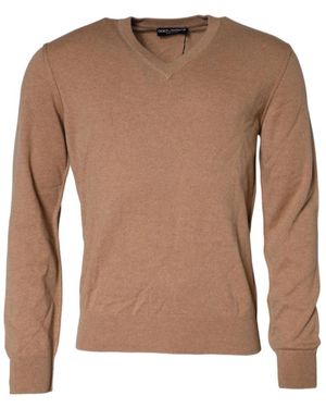 Dolce & Gabbana Cashmere Knitwear - Brown