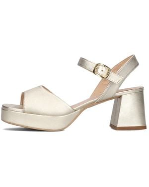 Unisa Goldene Plateau Sandale Ney - Mettallic
