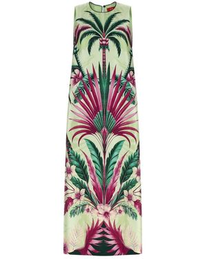 F.R.S For Restless Sleepers Maxi Dresses - Green