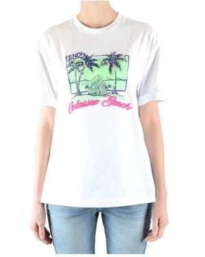 Fendi T-Shirts - Green