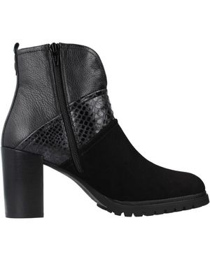Joni Shoes Botín Piel - Schwarz