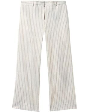 Brooks Brothers Wide Trousers - White