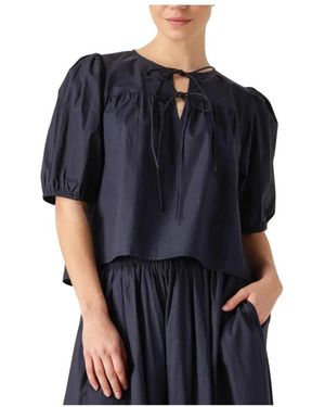 RUBY TUESDAY Overhemden ,Blauw ,Ibene Blouse - Zwart