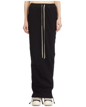 Rick Owens Maxi Skirts - Nero