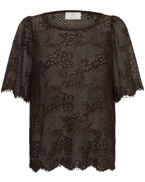 Kaffe Blouses &Amp; Hemden - Zwart