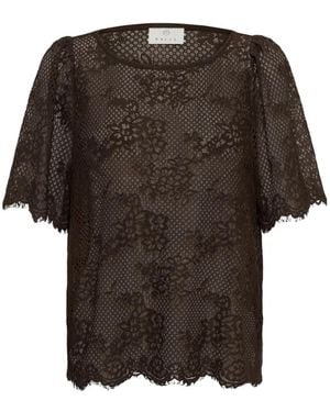 Kaffe Blouses &Amp; Hemden - Zwart