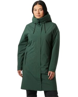 Helly Hansen Parka W Victoria Ins Ra - Grün