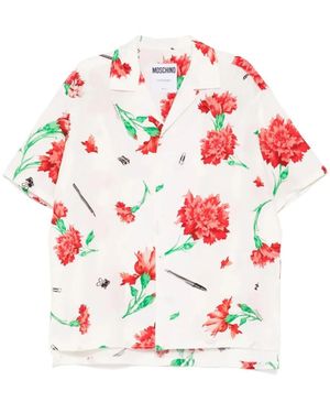Moschino Short Sleeve Shirts - Red