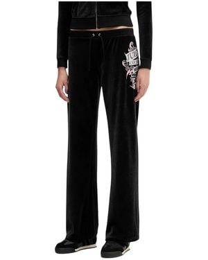 Juicy Couture Wide Trousers - Noir