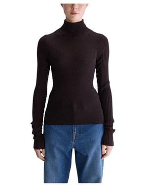 Bellerose Awald Slim Sweater - Schwarz