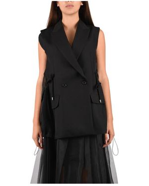 MEIMEIJ Doppiopetto Sartoriale - Zwart