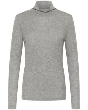 Soaked In Luxury Inana High Neck - Grau