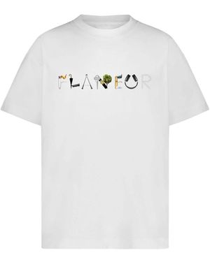 flâneur Weißes Objekte Grafik T-Shirt