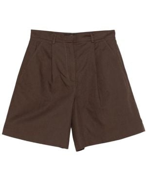 Weekend by Maxmara Casual Shorts - Brown