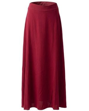 Trussardi Maxi Skirts - Rosso