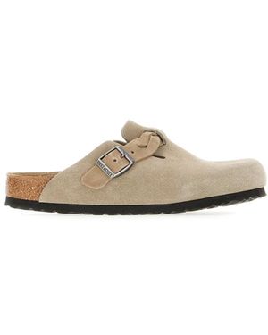 Birkenstock Comfortabele Binnenslippers Voor Dagelijks Gebruik - Naturel