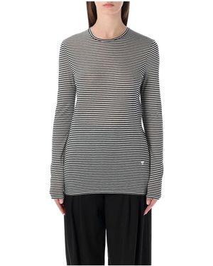 Tom Ford Long Sleeve Tops - Grey