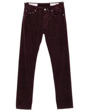 Tramarossa Slim-Fit Trousers - Purple