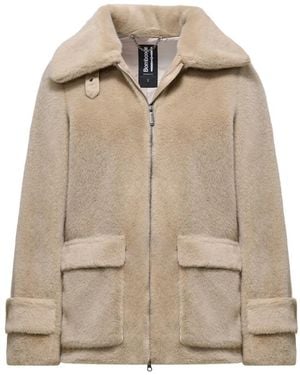 Bomboogie Faux Fur & Shearling Jackets - Neutro