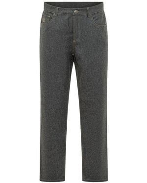 Brunello Cucinelli Straight Jeans - Gris