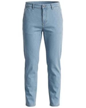 AT.P.CO Jeans ,Blauw ,Katoen Sasa Slim-Fit Jeans