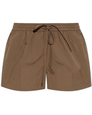 Matteau Short Shorts - Marrone